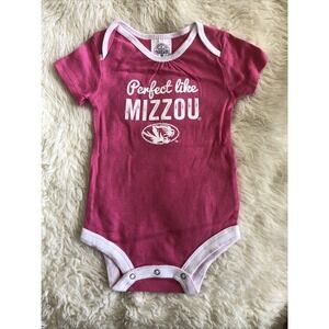 Missouri Tigers Rivalry Threads Girl Bodysuit 6-9 Month Pink Perfect Like Mizzou